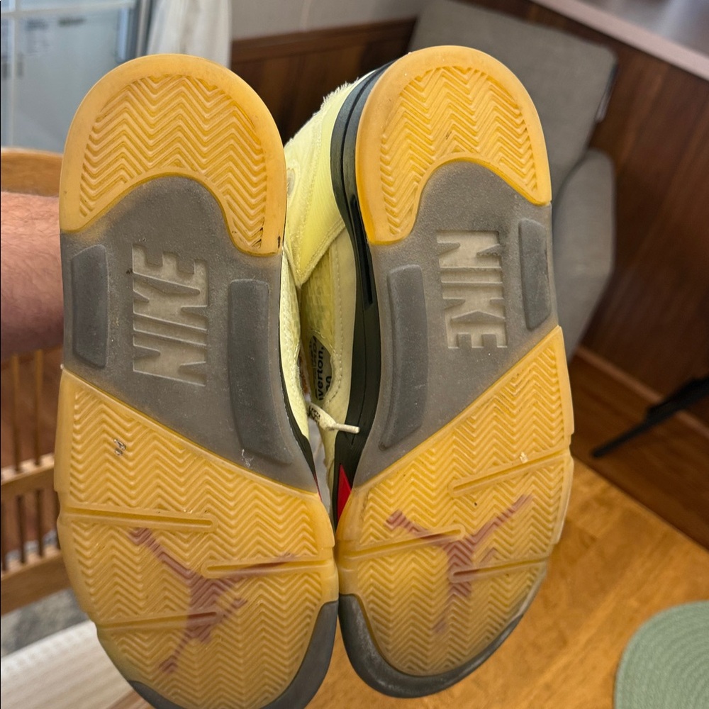 Jordan 5 offwhite (SOLD) - Picture 7 of 9